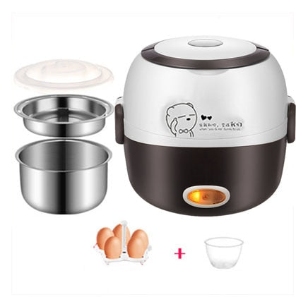 Portable Electric Food Warmer Lunch Box 1L