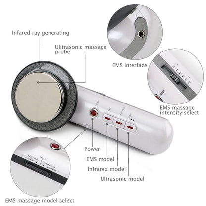 Advanced 3-in-1 Slimming Massager with Heat and Vibration