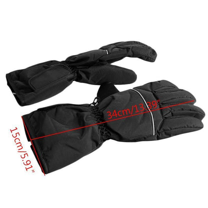 Warm Waterproof Insulated Heated Gloves for Winter