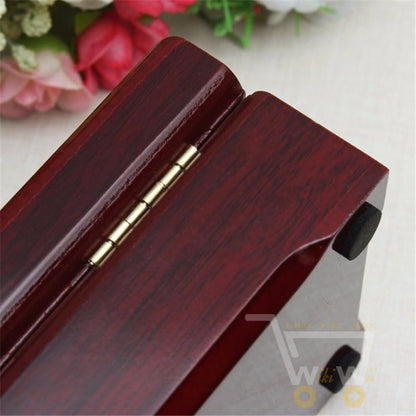 Luxury Gold Playing Cards with Wooden Storage Box
