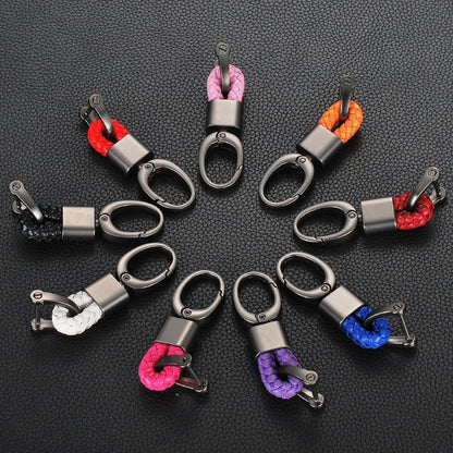 Stylish Woven Key Ring for Car Keys