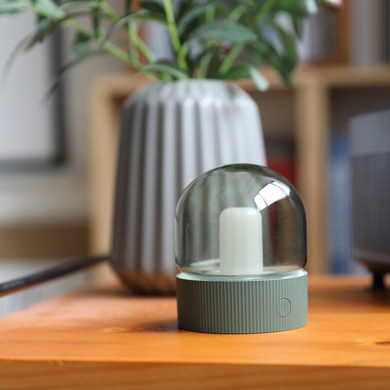 Small Soft Pink Bedside Table Lamp