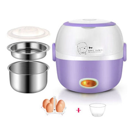 Portable Electric Food Warmer Lunch Box 1L