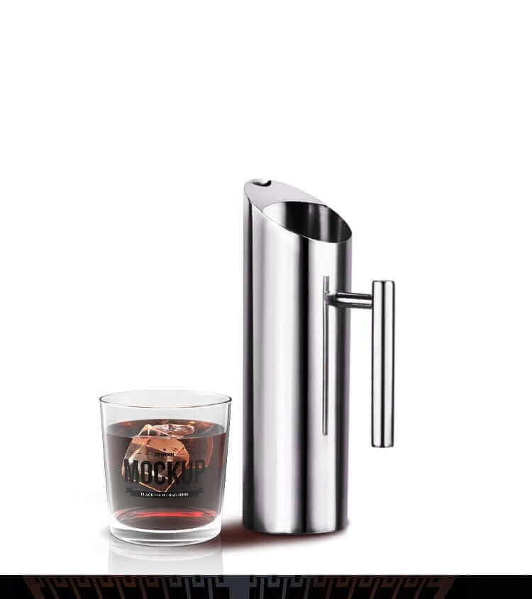 Modern Chrome Cold Water Pitchers