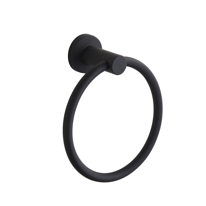 Modern Chrome Towel Holder Ring - Cofik