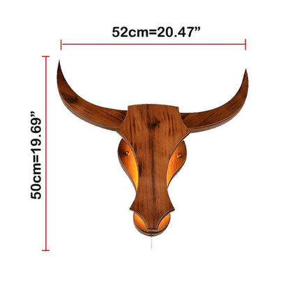 Unique Bull Head Table Lamp