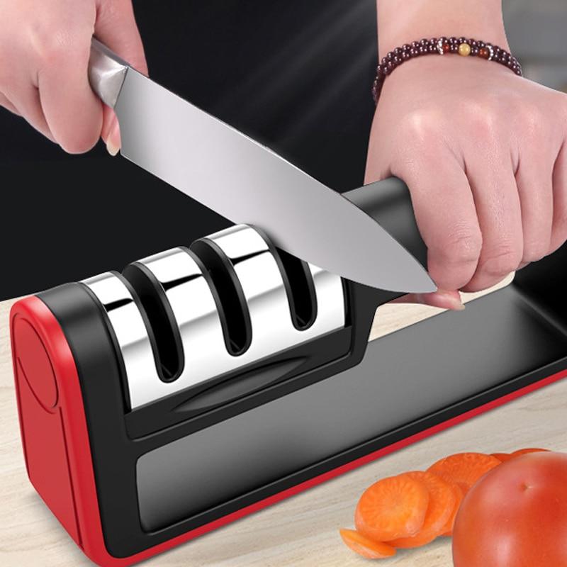 Easy Use 3-in-1 Knife Sharpener