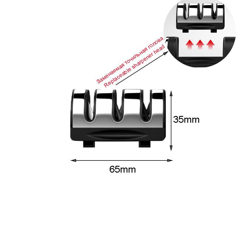 Easy Use 3-in-1 Knife Sharpener