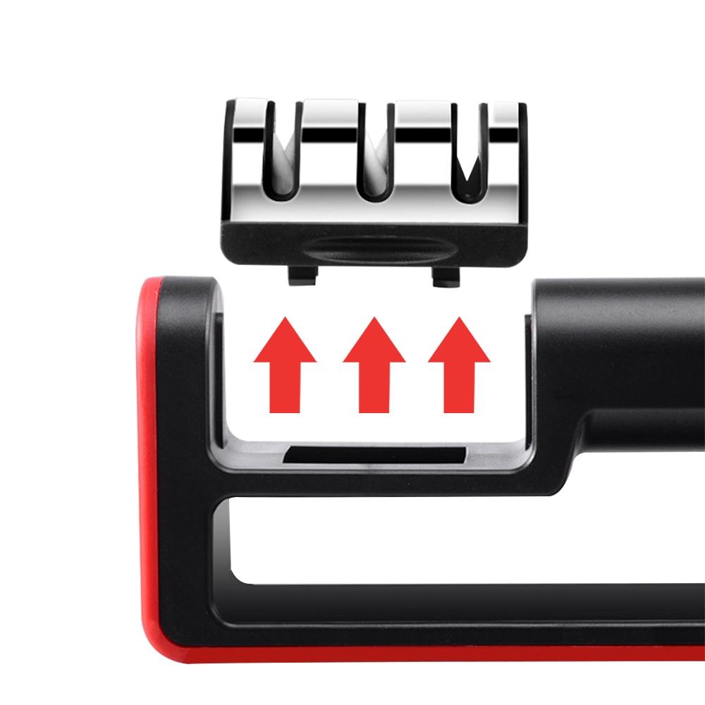 Easy Use 3-in-1 Knife Sharpener