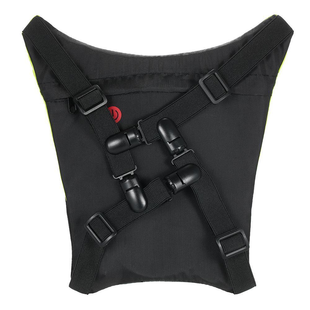 Visible Night Cycling LED Safety Vest Waterproof Jacket