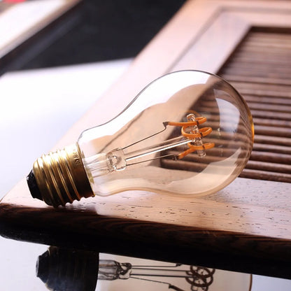 Warm Dimmable LED Bulb with Gold Spiral filament - Cofik
