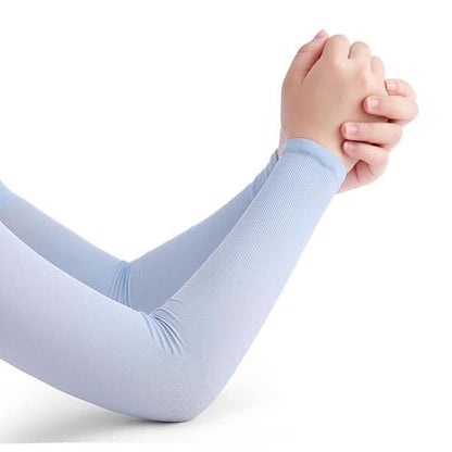 Sun Protective Sleeves for Running Cycling