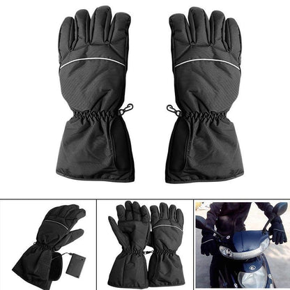 Warm Waterproof Insulated Heated Gloves for Winter