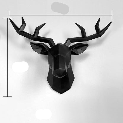Stylish 3D Deer Decor Figure
