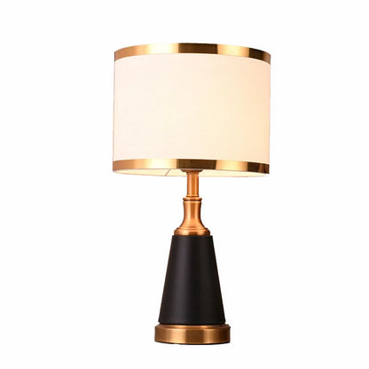 Luxury Gold Metal LED Bedside Table Lamp