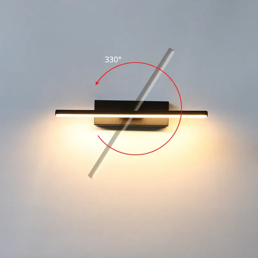 Stylish Rotating Bedside Wall Light - Adjustable LED Lamp - Cofik