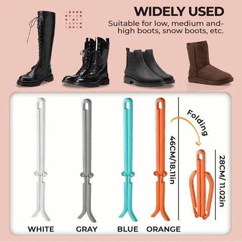 Stylish Boot Shaper Organizer Clip Set