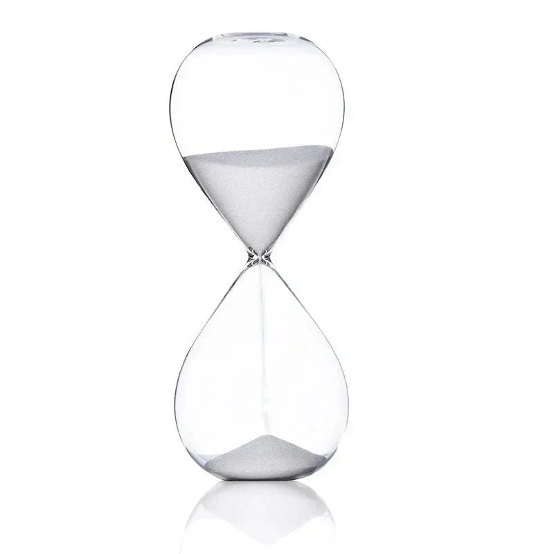 Elegant Hourglass Timer with 5/10/30/60 Minutes Marks - Cofik