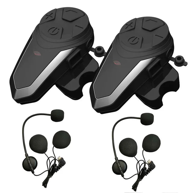 Wireless Motorcycle Helmet Bluetooth Intercom Headset