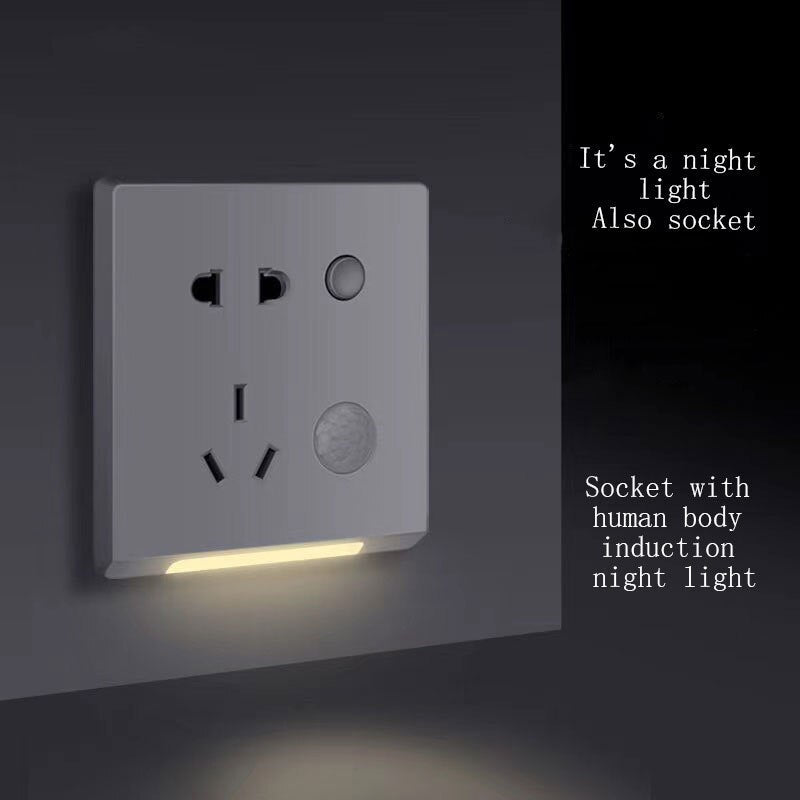 Smart Motion Sensor Light Socket