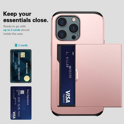Tough Protective Slide Phone Case for iPhone