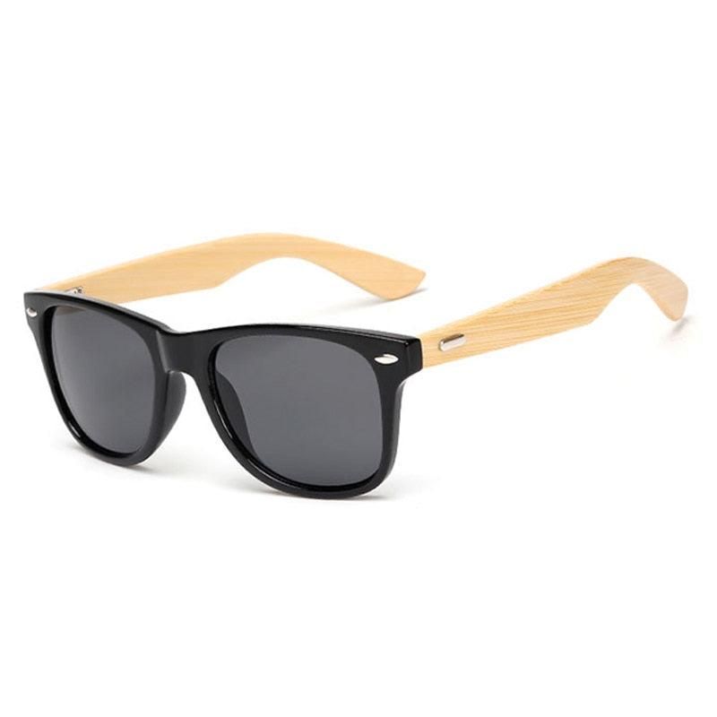 Natural Bamboo Vintage Shades - Cofik