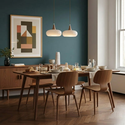 Stylish Metal Glass Pendant Light Fixture