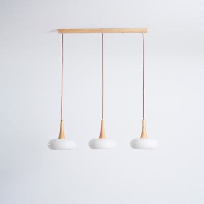 Stylish Metal Glass Pendant Light Fixture