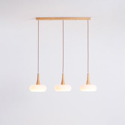 Stylish Metal Glass Pendant Light Fixture
