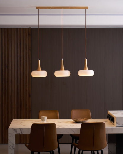 Stylish Metal Glass Pendant Light Fixture
