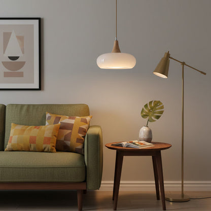 Stylish Metal Glass Pendant Light Fixture