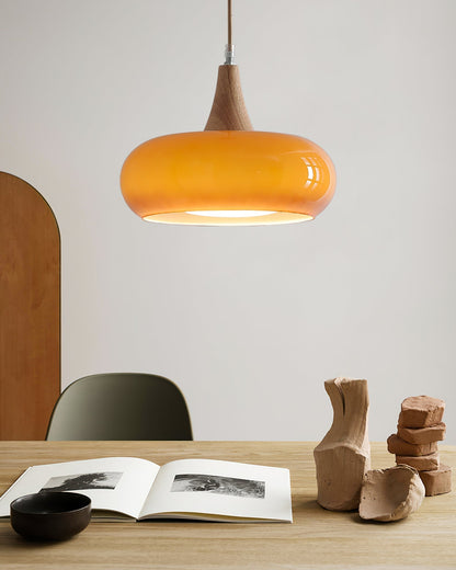 Stylish Metal Glass Pendant Light Fixture