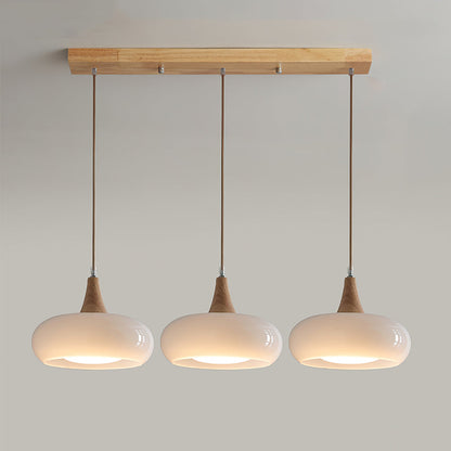 Stylish Metal Glass Pendant Light Fixture