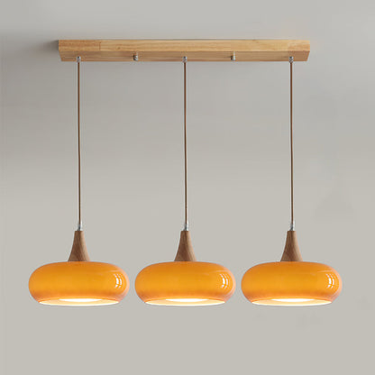 Stylish Metal Glass Pendant Light Fixture