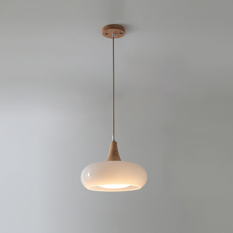 Stylish Metal Glass Pendant Light Fixture