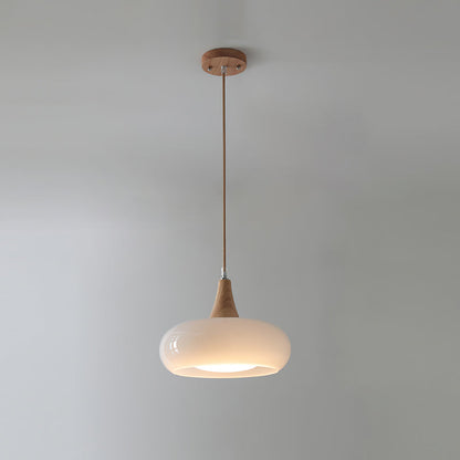 Stylish Metal Glass Pendant Light Fixture