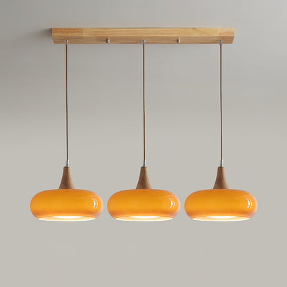 Stylish Metal Glass Pendant Light Fixture
