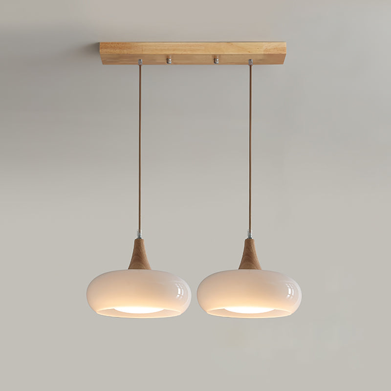 Stylish Metal Glass Pendant Light Fixture