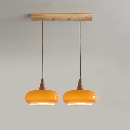 Stylish Metal Glass Pendant Light Fixture