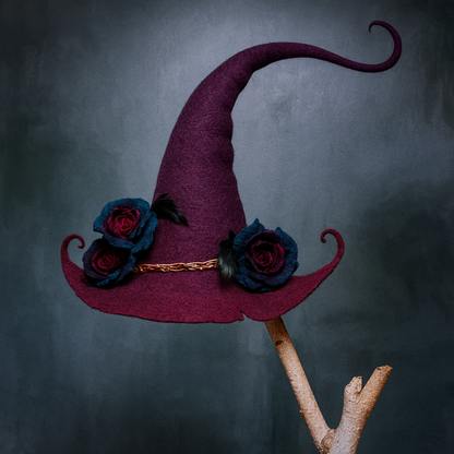 Soft Wool Witch Halloween Party Hat