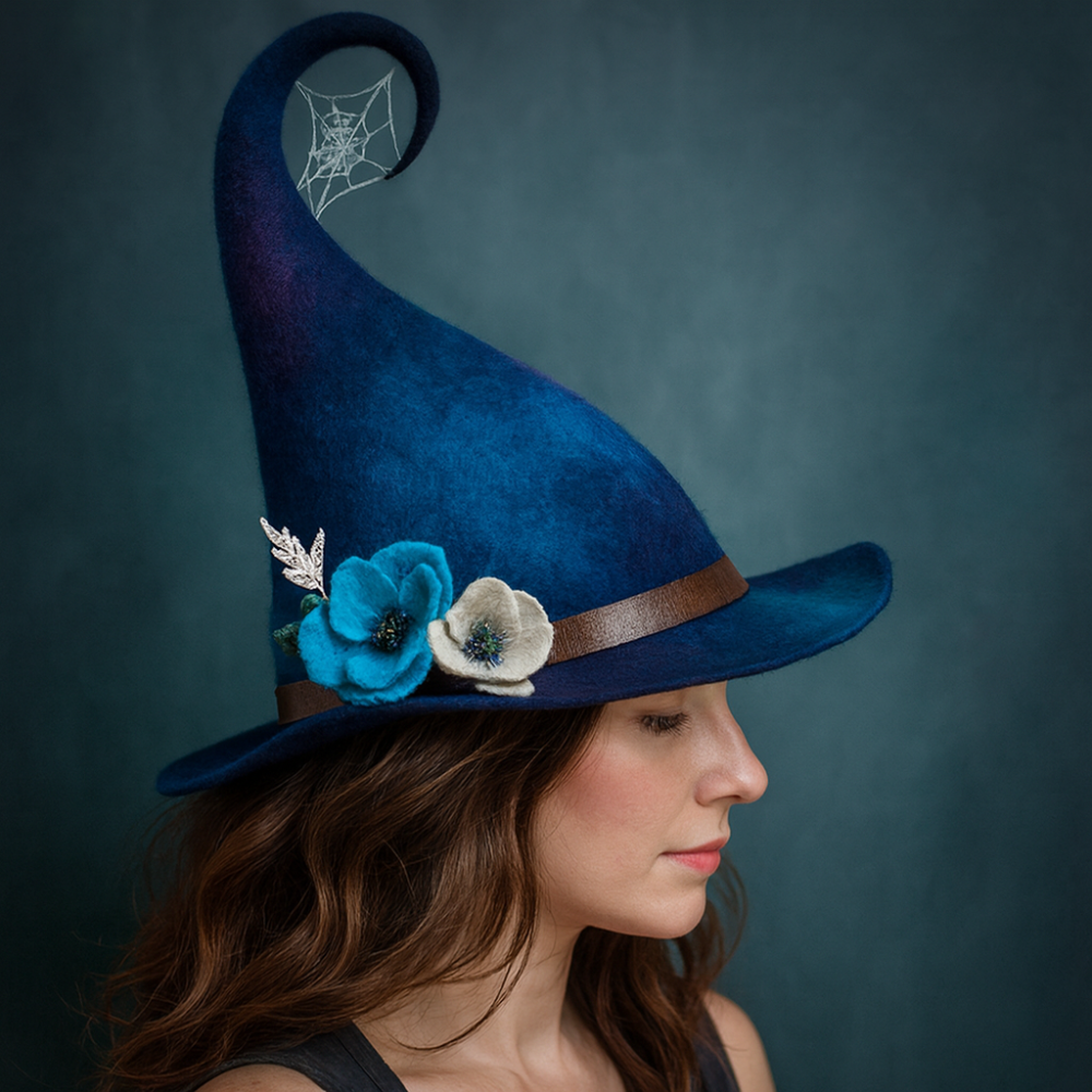 Soft Wool Witch Halloween Party Hat