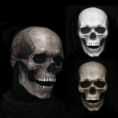 Spooky Realistic Skull Halloween Mask