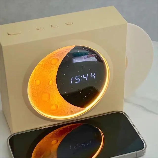 Colorful LED Lamp with Bluetooth Speaker