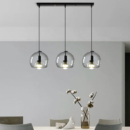 Colorful Glass Globe Pendant Light Shade