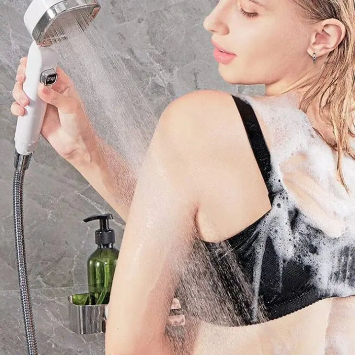 Powerful Handheld Shower with 4 Spray Settings
