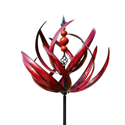 Decorative Metal Windmill Sculpture