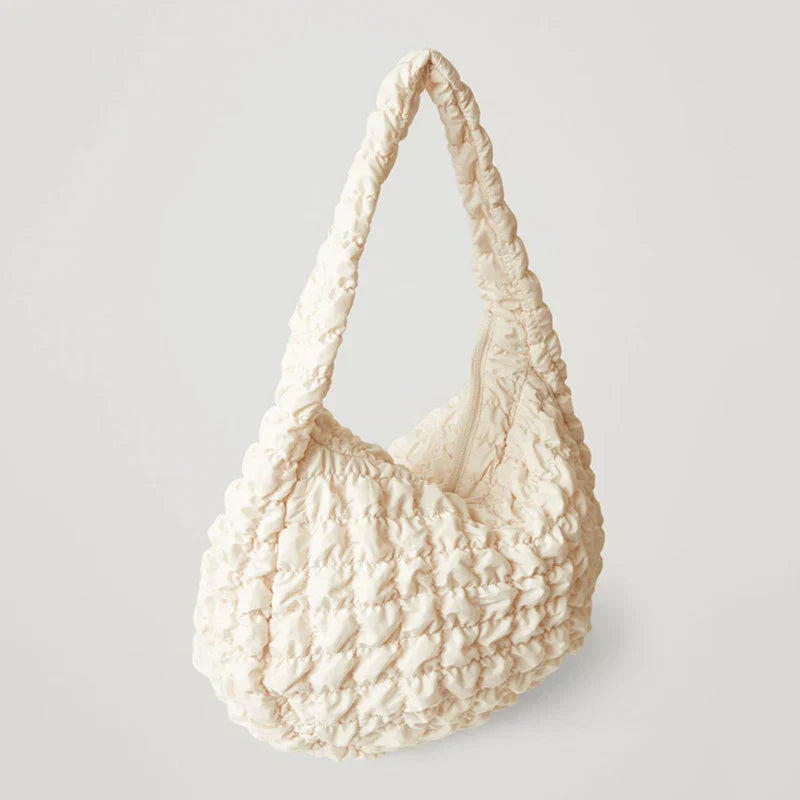 Large Crossbody Quilted Tote Bag