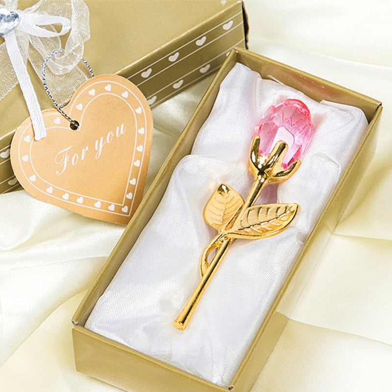 Exquisite Crystal Rose Gift Set for Women