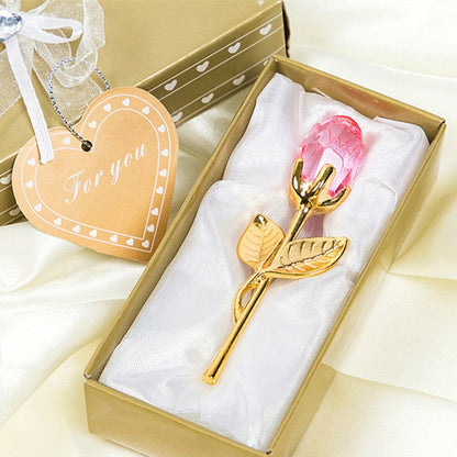 Exquisite Crystal Rose Gift Set for Women