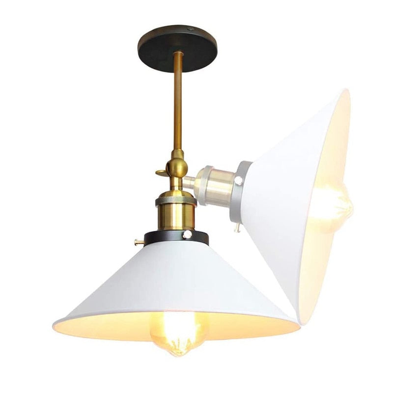 Rustic Metal LED Wall Lamp